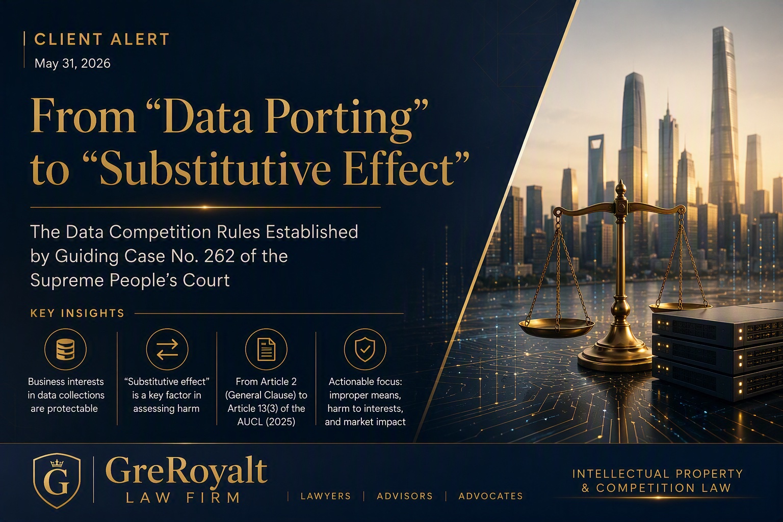 From “Data Porting” to “Substitutive Effect”